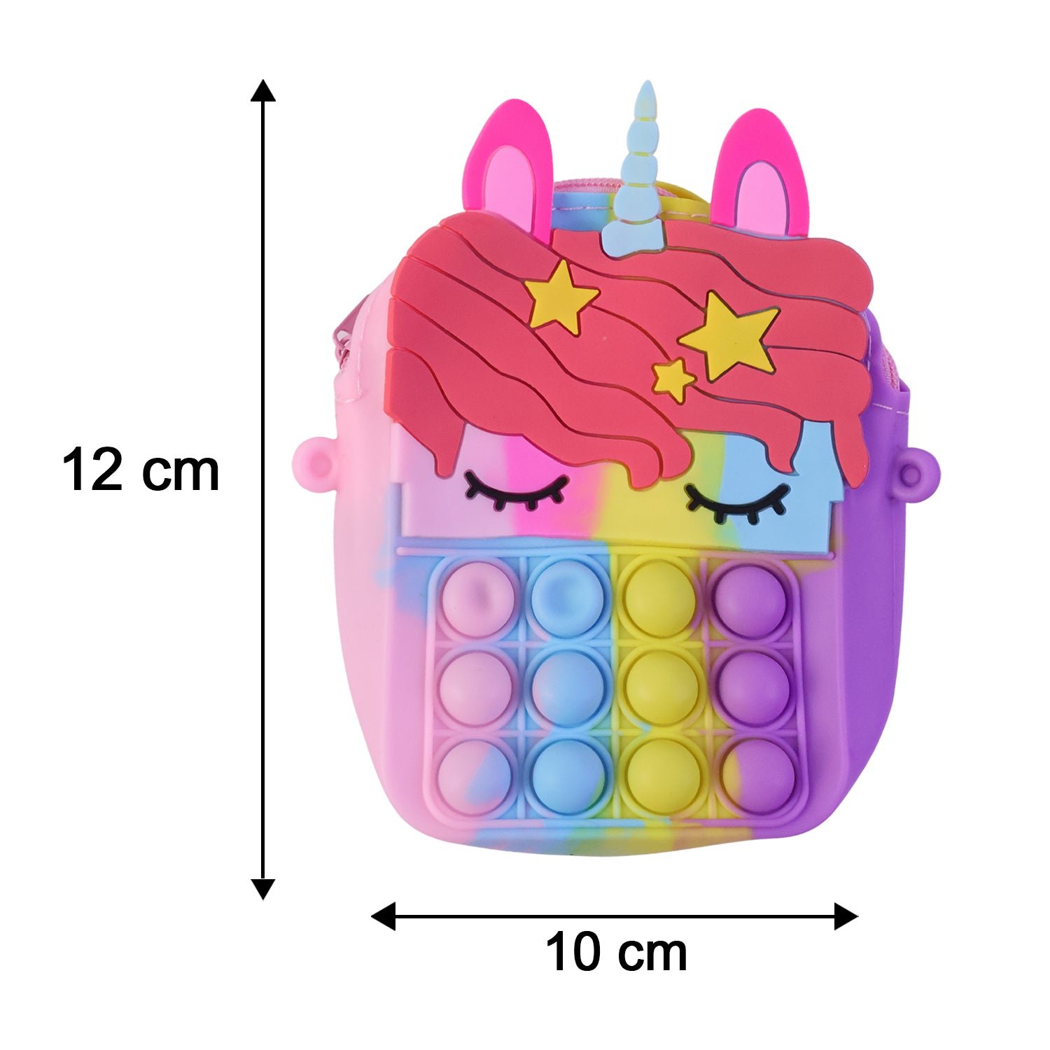 Kids Pop It Shoulder Bag – Fun Silicone Fidget Toy & Storage
