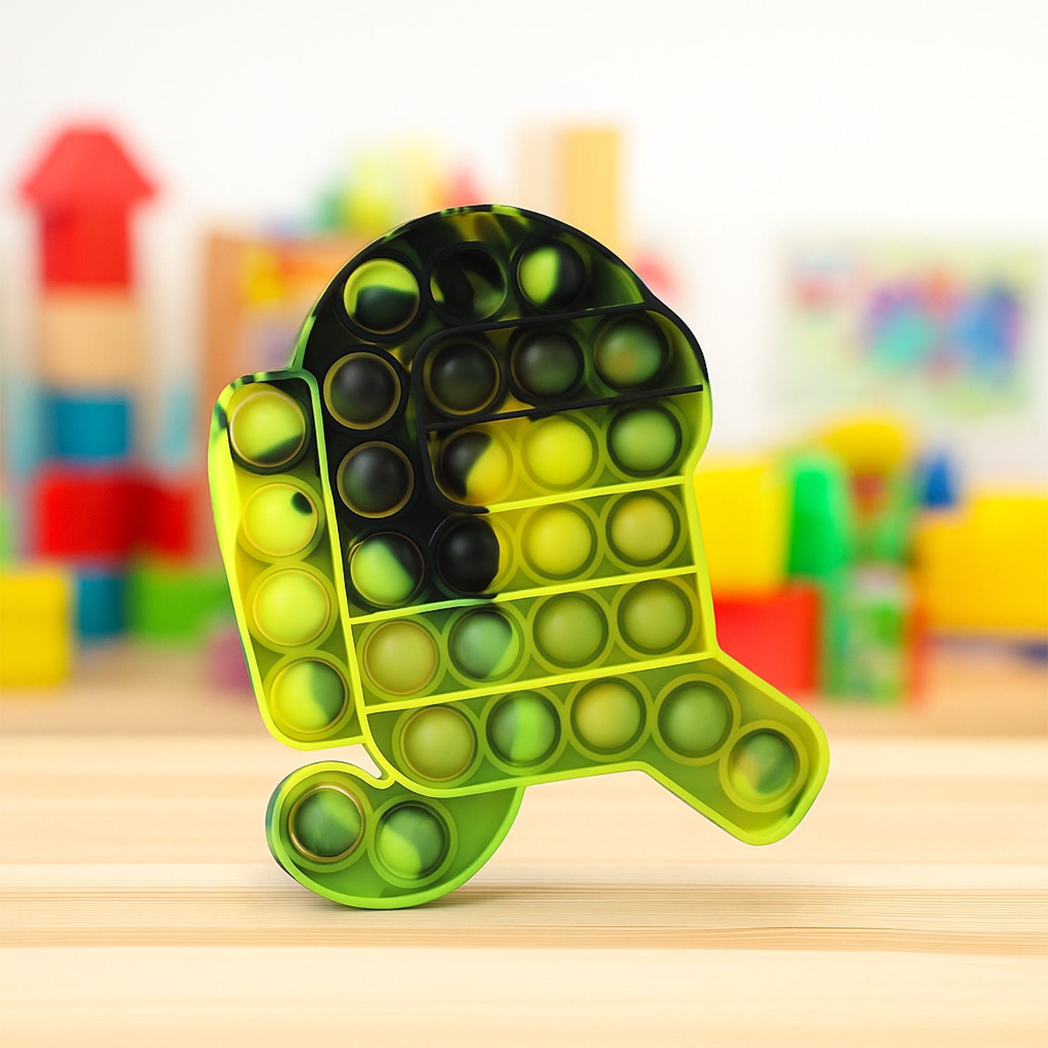 Silicone Pop It Fidget Toy – Stress Relief & Sensory Play