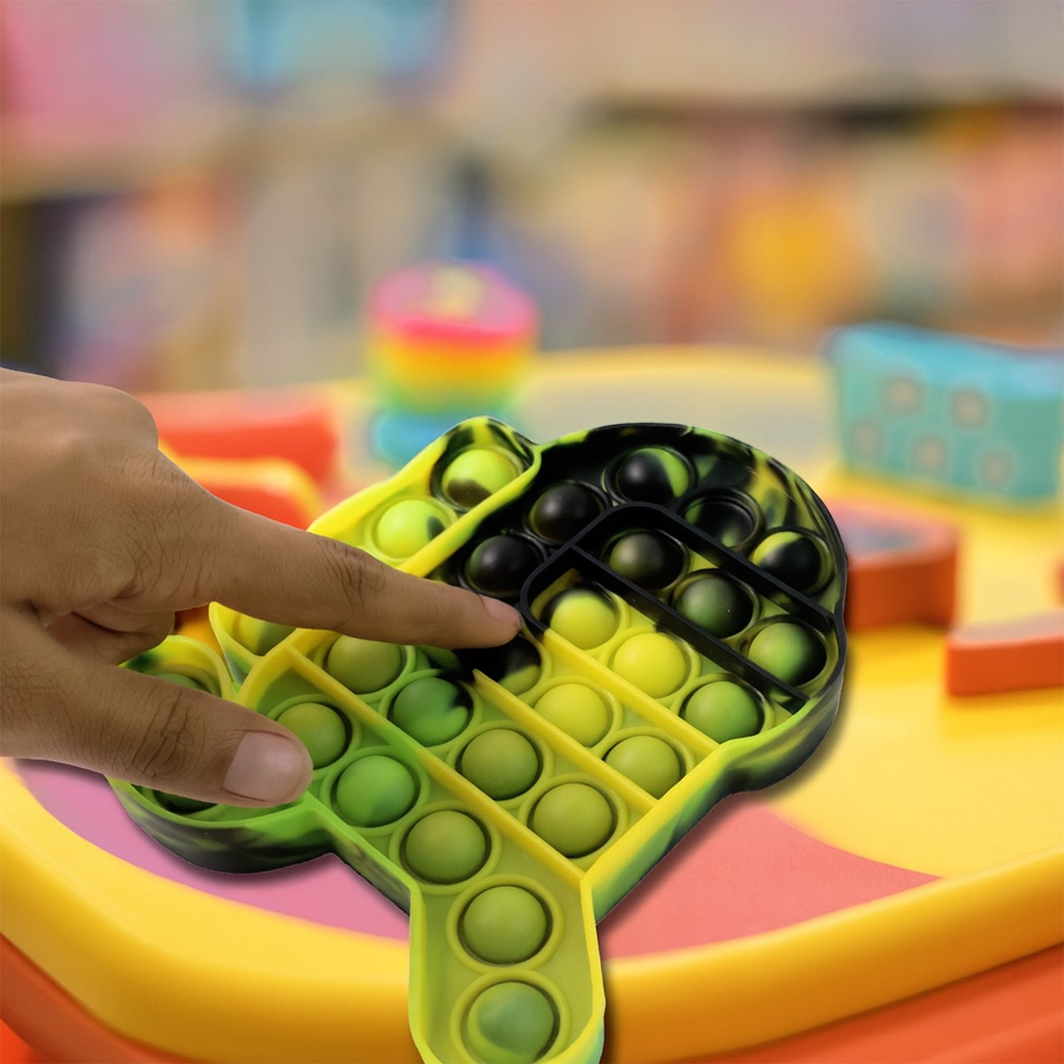 Silicone Pop It Fidget Toy – Stress Relief & Sensory Play