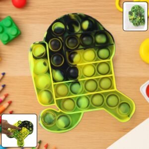 Silicone Pop It Fidget Toy – Stress Relief & Sensory Play