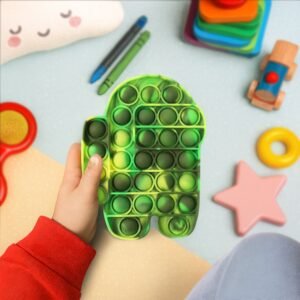 Astronaut Silicone Pop It Fidget Toy – Stress Relief Fun