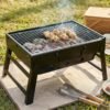 Portable Charcoal BBQ Grill – Compact & Foldable for Outdoor Cooking