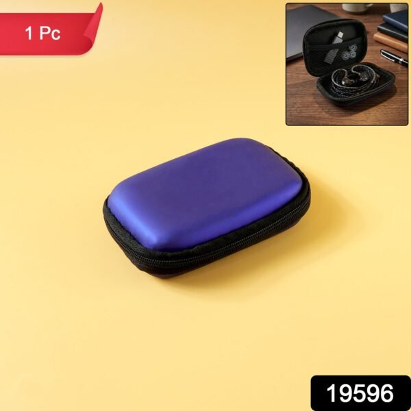 Portable Earphone Case – Compact Travel Organizer for Gadgets