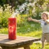 Bubble Machine Toy – Portable LED Bubble Blower for Kids