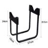 PortableRackBottledWaterHolder-size.jpg Metal Water Can Bottle Dispenser Stand Heavy Duty Holder for 20 Litre (1 Set)