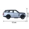 PremiumCarToyforKids-size Light and Sound Metal Pull Back Car Toy, Die Cast SUV Model for Kids (1 Pc)