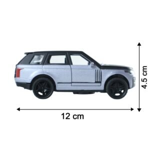Light and Sound Metal Pull Back Car Toy, Die Cast SUV Model for Kids (1 Pc)