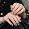Press-On Nails – Reusable False Nail Set with Strong Glue for Equally Glam Looks (Mix Design)