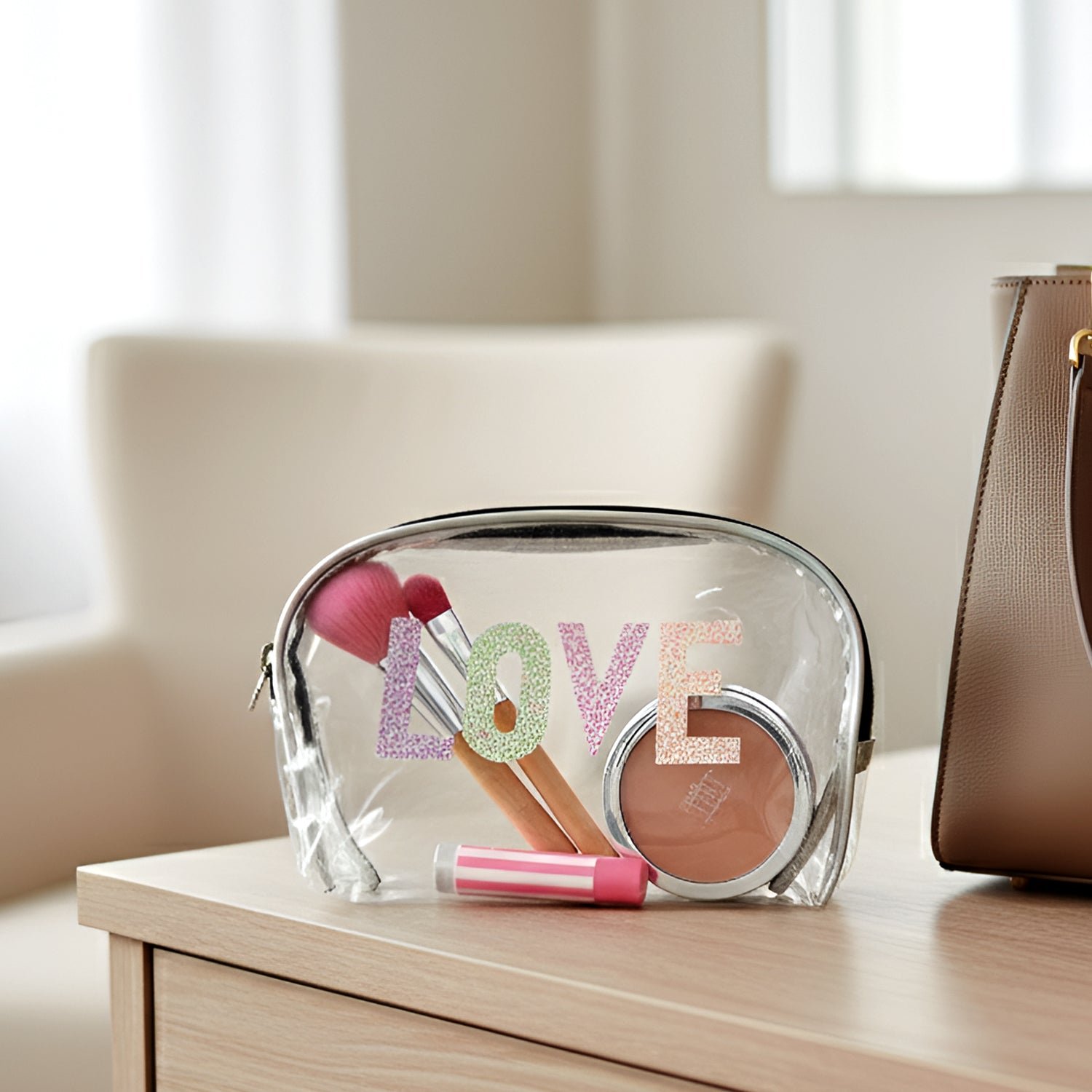 3-in-1 Makeup Bag Set – Compact & Stylish Travel Organizer