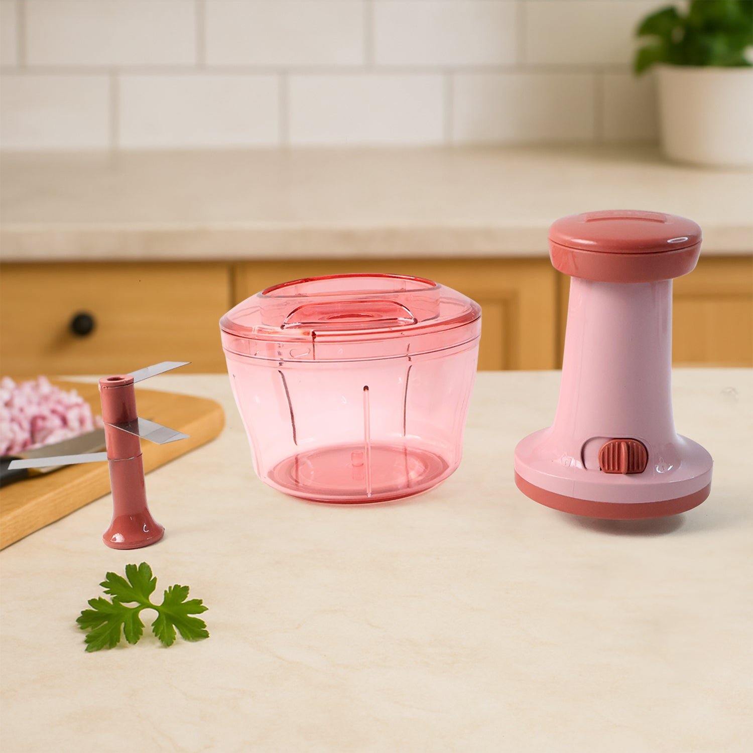 Vegetable Chopper – 800 ML Capacity Manual Food Cutter