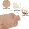 PVC Hot Water Bag – Soft Fur Cover for Pain Relief & Warmth