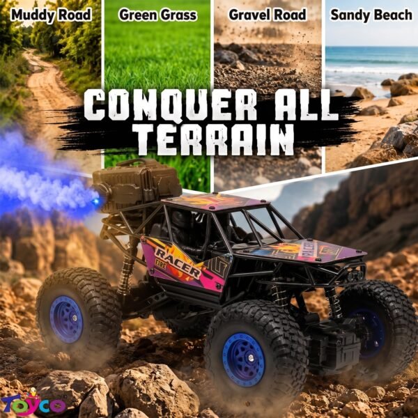 Remote Control Rock Crawler – Off-Road Adventure Toy for Kids
