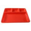 Multipurpose Compartment Serving Tray – 32×25 Cm Durable Sectioned Plate