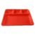 Multipurpose Compartment Serving Tray – 32×25 Cm Durable Sectioned Plate