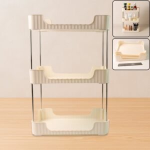 3-Tier Storage Organizer Rack – Compact & Versatile Shelf