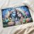 Radha Krishna Wall Frame – Vibrant Spiritual Artwork for Home