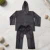 Waterproof EVA Rain Coat Set – Hooded Jacket & Pant for Monsoon
