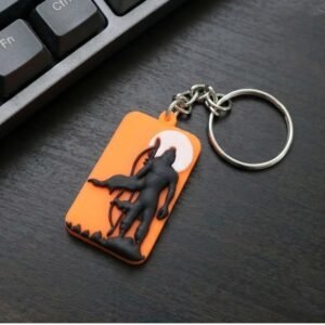 Religious Lord Ram Keychain – Spiritual Accessory for Keys and Bags