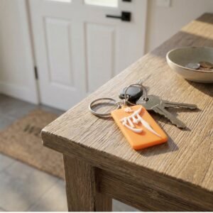 Religious Lord Ram Keychain – Spiritual Accessory for Keys and Bags