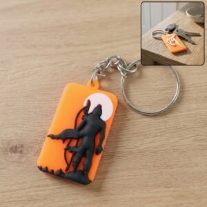 Religious Lord Ram Keychain – Spiritual Accessory for Keys and Bags