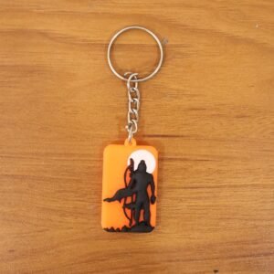 Religious Lord Ram Keychain – Spiritual Accessory for Keys and Bags