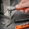 Mini Ratchet Wrench – Compact Versatile Socket Screwdriver Set