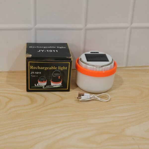 Rechargeablelight-live Solar Rechargeable LED Emergency Light Portable Camping Lantern Lam...