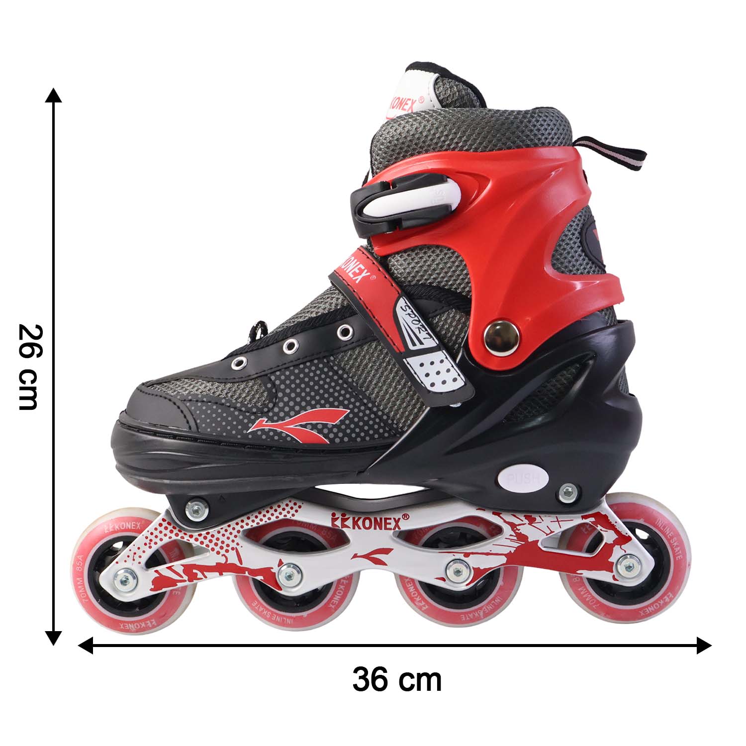 Adjustable Inline Skates XL – Durable, Comfortable Fit for Kids & Adults