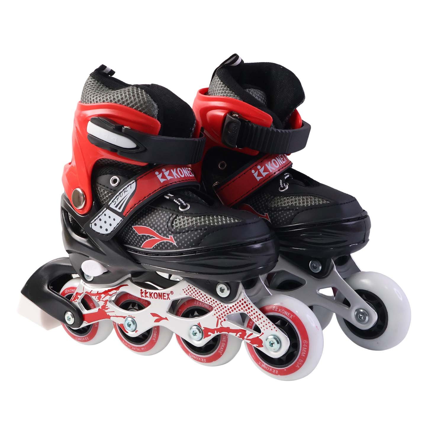 Adjustable Inline Skates – Medium Size with Aluminum Frame