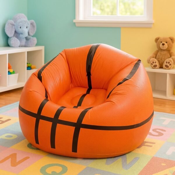 Inflatable Ball Sofa – Space-saving, fun lounge seat for kids & adults