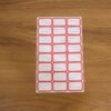 Self-Adhesive Label Stickers – Durable Rectangular for Organisation