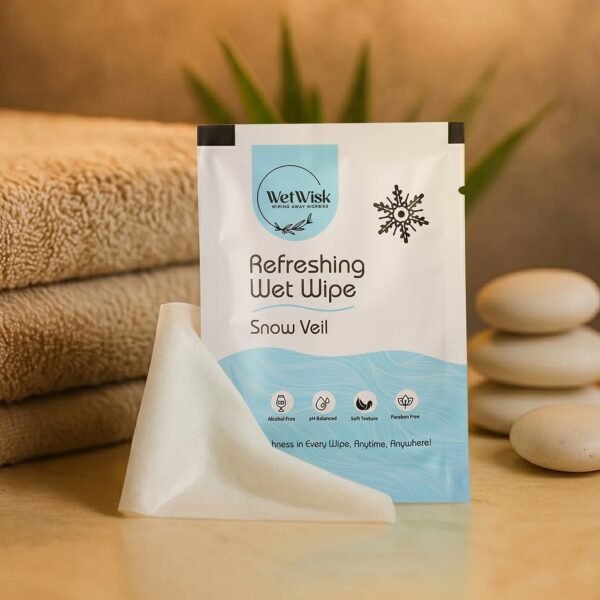 Wet Wipes Face & Body – Refreshing Snow Veil Fragrance