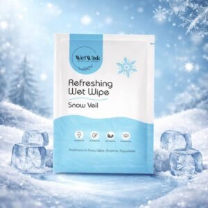 Wet Wipes Face & Body – Refreshing Snow Veil Fragrance