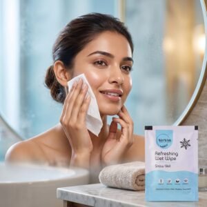 Wet Wipes Face & Body – Refreshing Snow Veil Fragrance