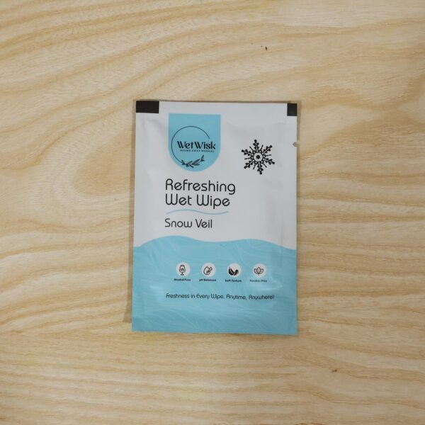 Wet Wipes Face & Body – Refreshing Snow Veil Fragrance