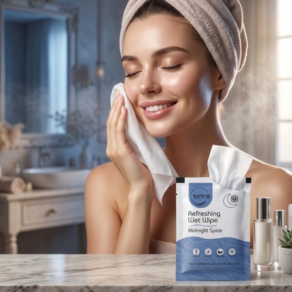 Wet Wipes – Gentle Cleansing for Face, Body & Hands (1 Pc)