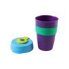 Reusable Colorful Travel Mug – Spill-resistant & Stylish 400 ML
