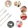 4 In 1 Reusable Silicone Ear Swab Set with Case Washable Ear Buds (1 Set)