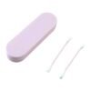 4 In 1 Reusable Silicone Ear Swab Set with Case Washable Ear Buds (1 Set)