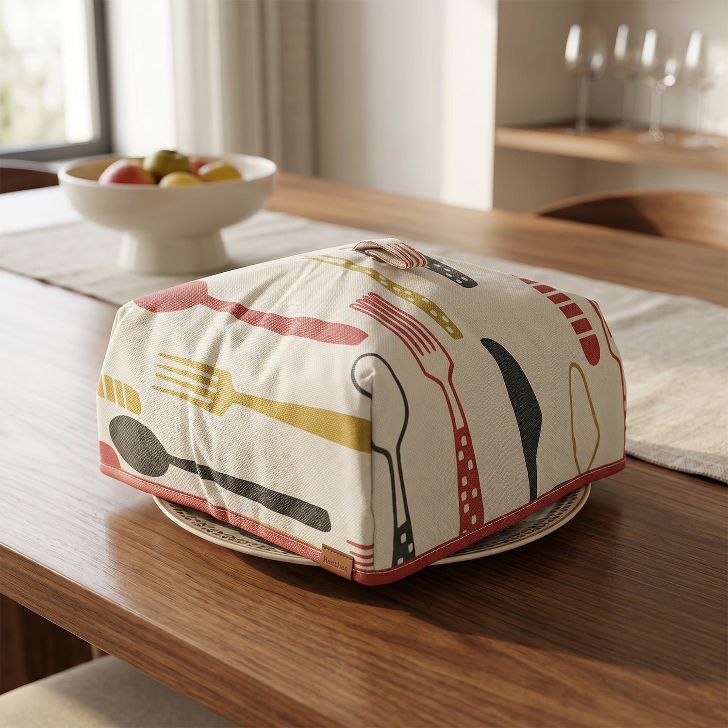 Reusable Food Cover – Small Size Foldable Dish Lid | CookAura