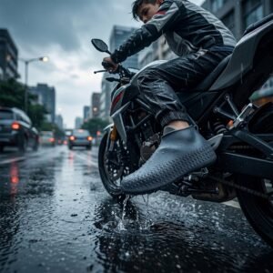 Waterproof Silicone Rain Shoe Cover 21 Cm Small Anti Slip