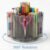 Desk Organizer – 360° Rotating Acrylic Pen Stand for Workspace