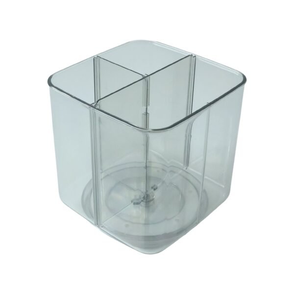 Desk Organizer – 360° Rotating Acrylic Pen Stand for Workspace