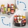 Rotating Storage Tray – 360 Degree Turntable Organizer for Kitchen