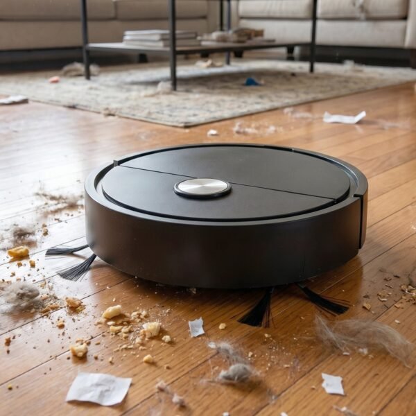 Robotic Vacuum Cleaner with Mopping – Slim & Automatic Floor Robot