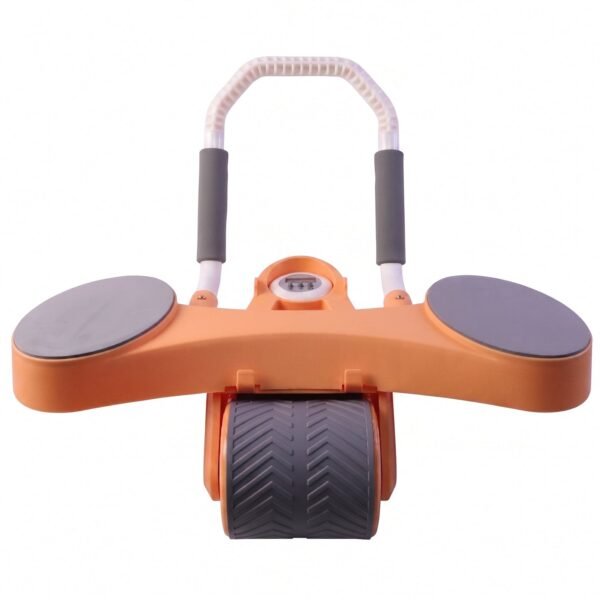 Automatic Rebound Abdominal Exercise Roller Wheel with Elbow Support (1 Pc)