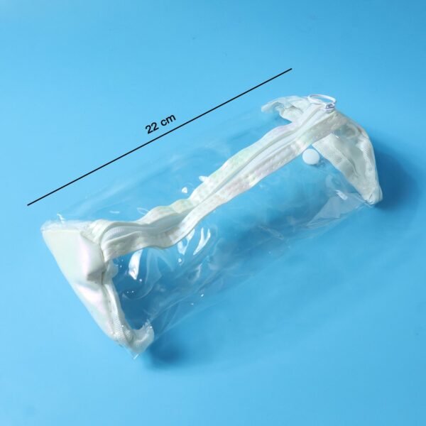 Transparent PVC Pencil Case – Stylish & Durable Stationery Organizer