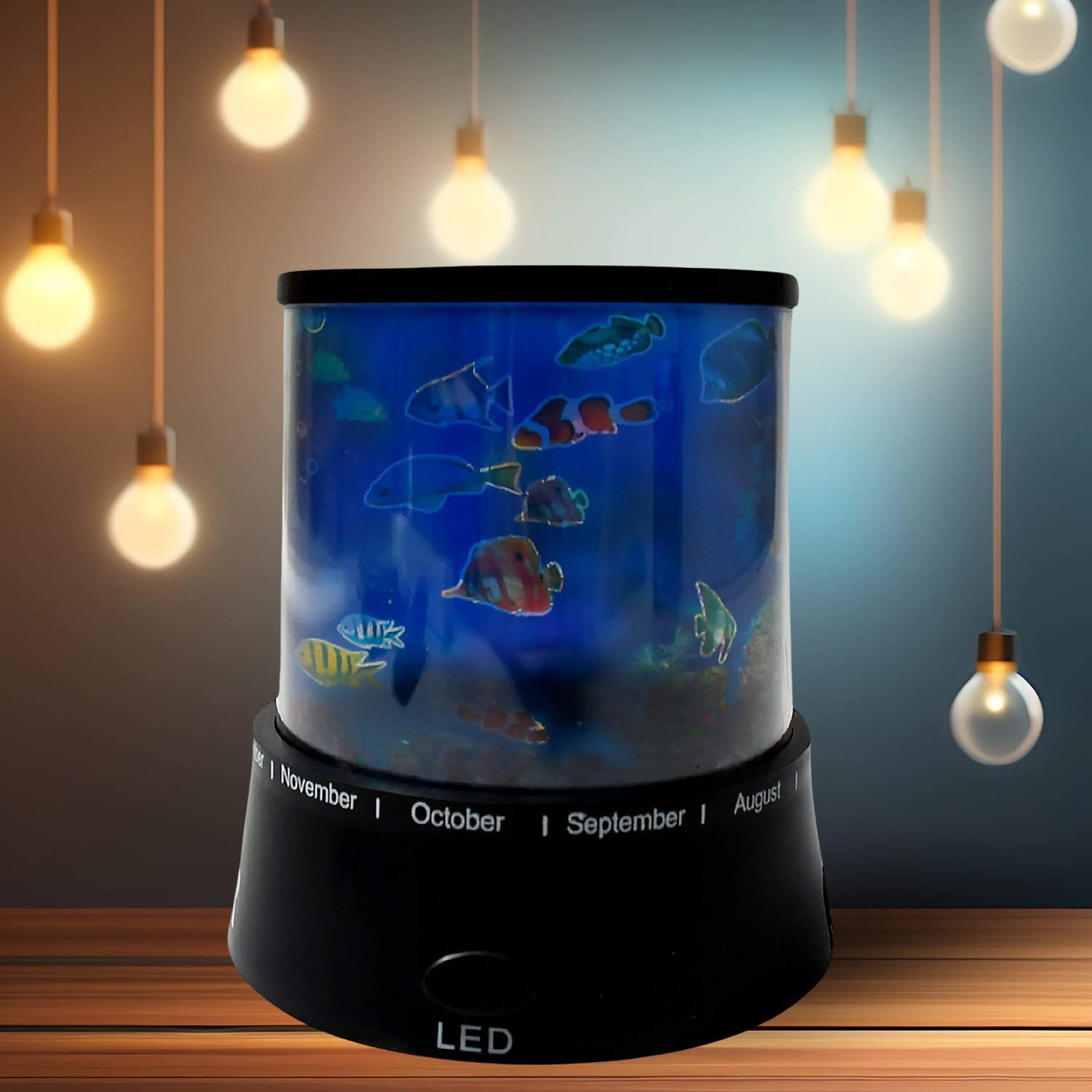 LED Projector Night Light – Star & Ocean Wave Lamp | Indo Glow