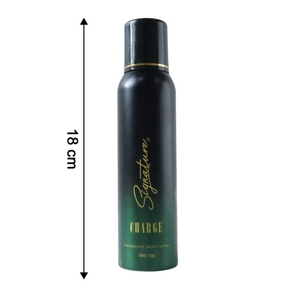 Signature Charge Body Spray – Long Lasting masculine scent for Men