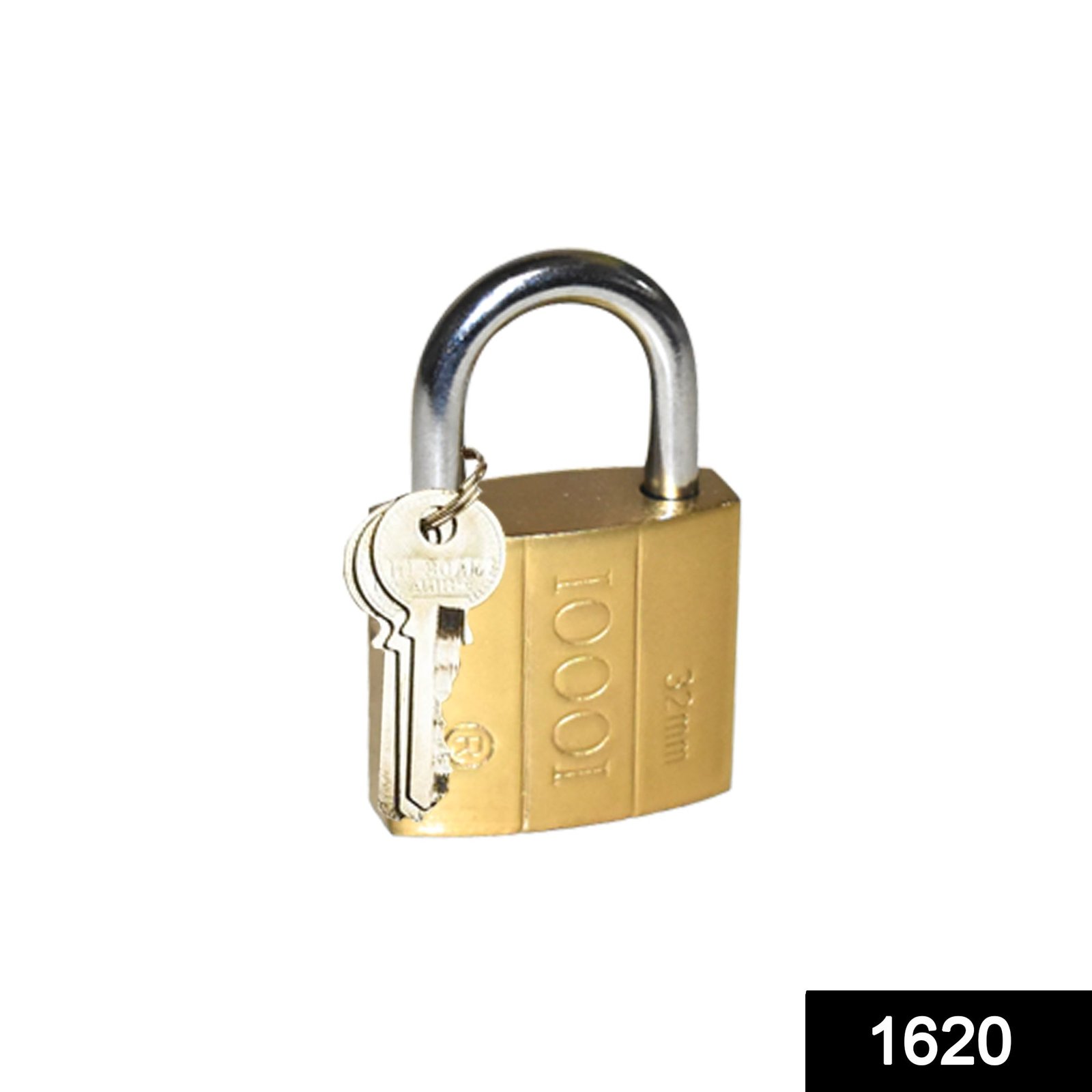 Brass Padlock – 32mm Multipurpose Security Lock | Safelix
